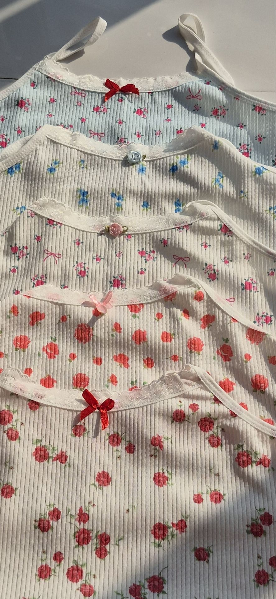تاپ پنبه کرکره ای کبریتی پینترستی زنانه